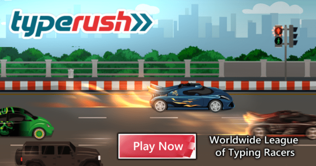 Type Rush Race - Worldwide League of Typing Racers!